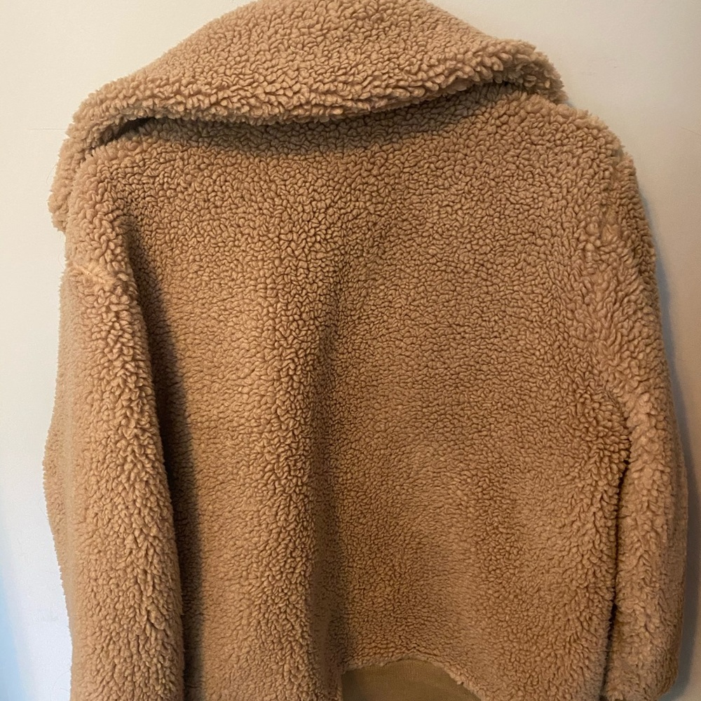 Cozy Tan Sherpa Jacket - Picture 7 of 7